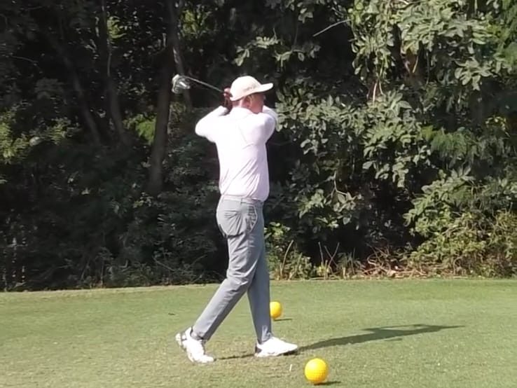 Teeing off