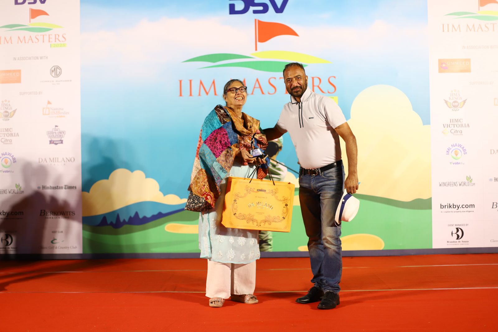 Prize giving